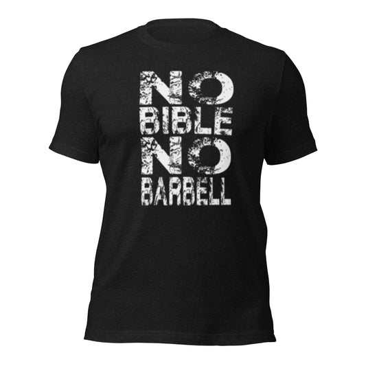 No Bible No Barbell Flagship T